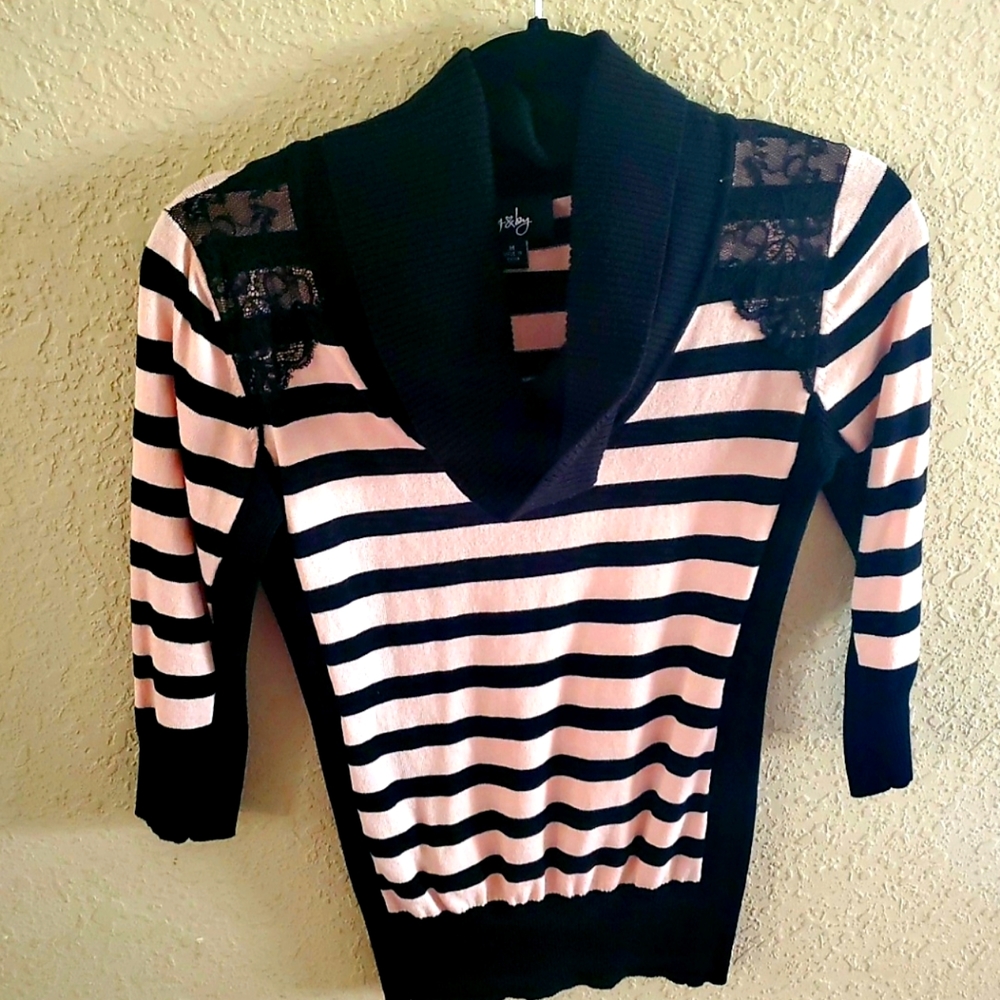 NWOT Medium Striped Sweater